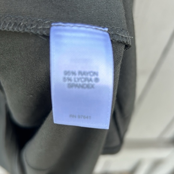 J. Jill Wearever A-Line Tank Dress Dark Green Summer Comfy Casual Sz XL - Picture 4 of 6